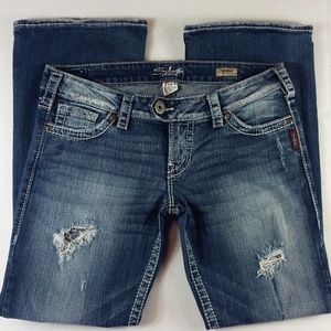 EUC Silver Tuesday Bootcut Jeans 31/31